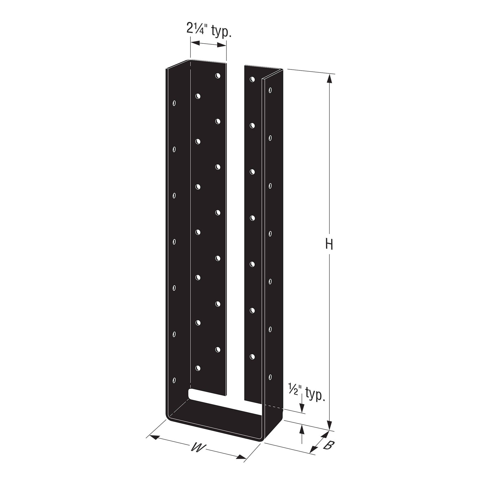 Simpson Strong Tie HU38 Heavy Joist Hangers