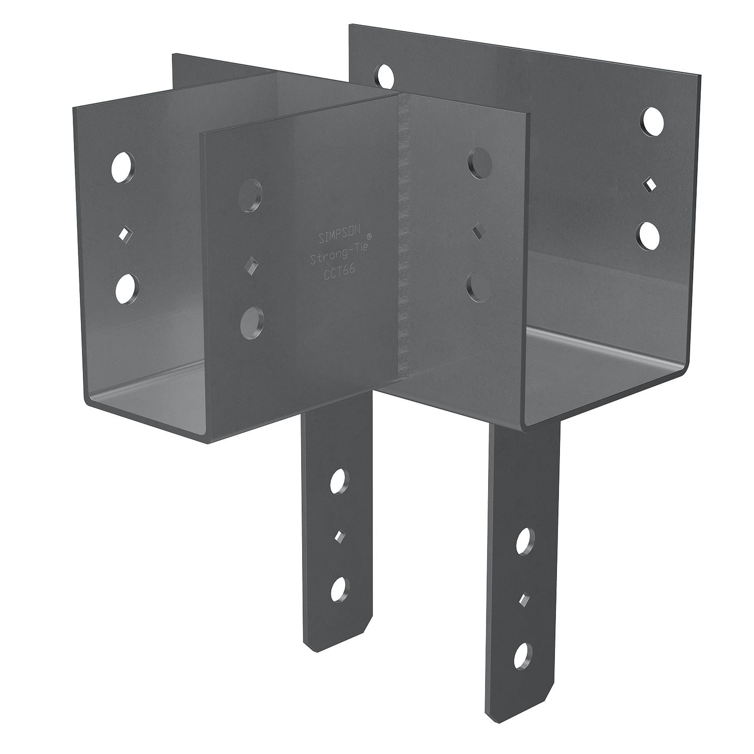 Simpson CCT666 Column Cap T Configuration