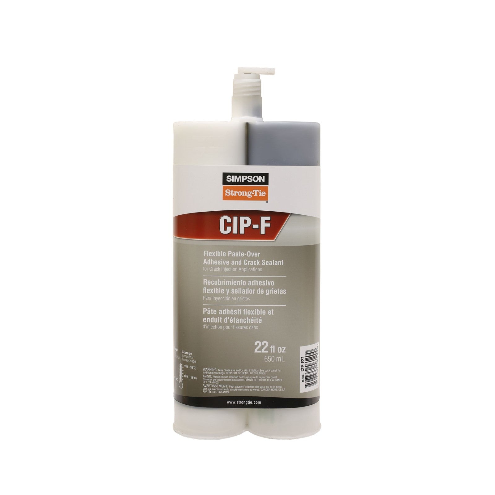 Simpson Strong-Tie CILV32 - CI-LV low-viscosity STRUCTURAL Injection Epoxy 32 oz.