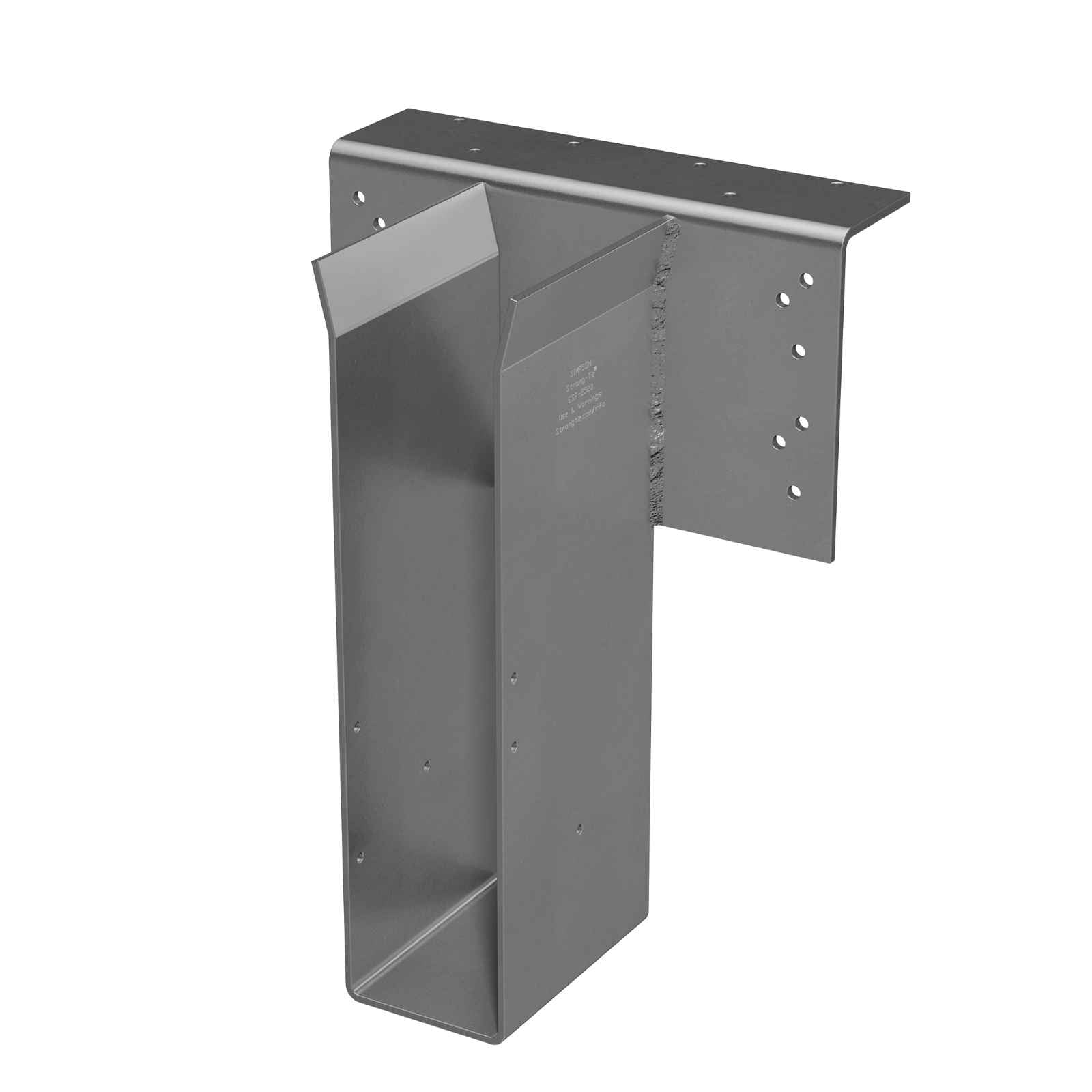 Simpson HGLTV3.516 Heavy Duty Top Flange I-Joist Hanger - Gray Paint