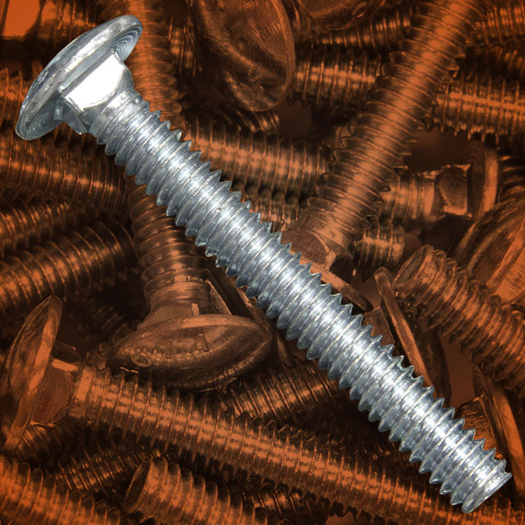 1/4"-20 x 1" Conquest Carriage Bolt 304 Stainless Steel – Fasteners Plus