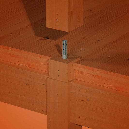 MCT Mass Timber Column Ties