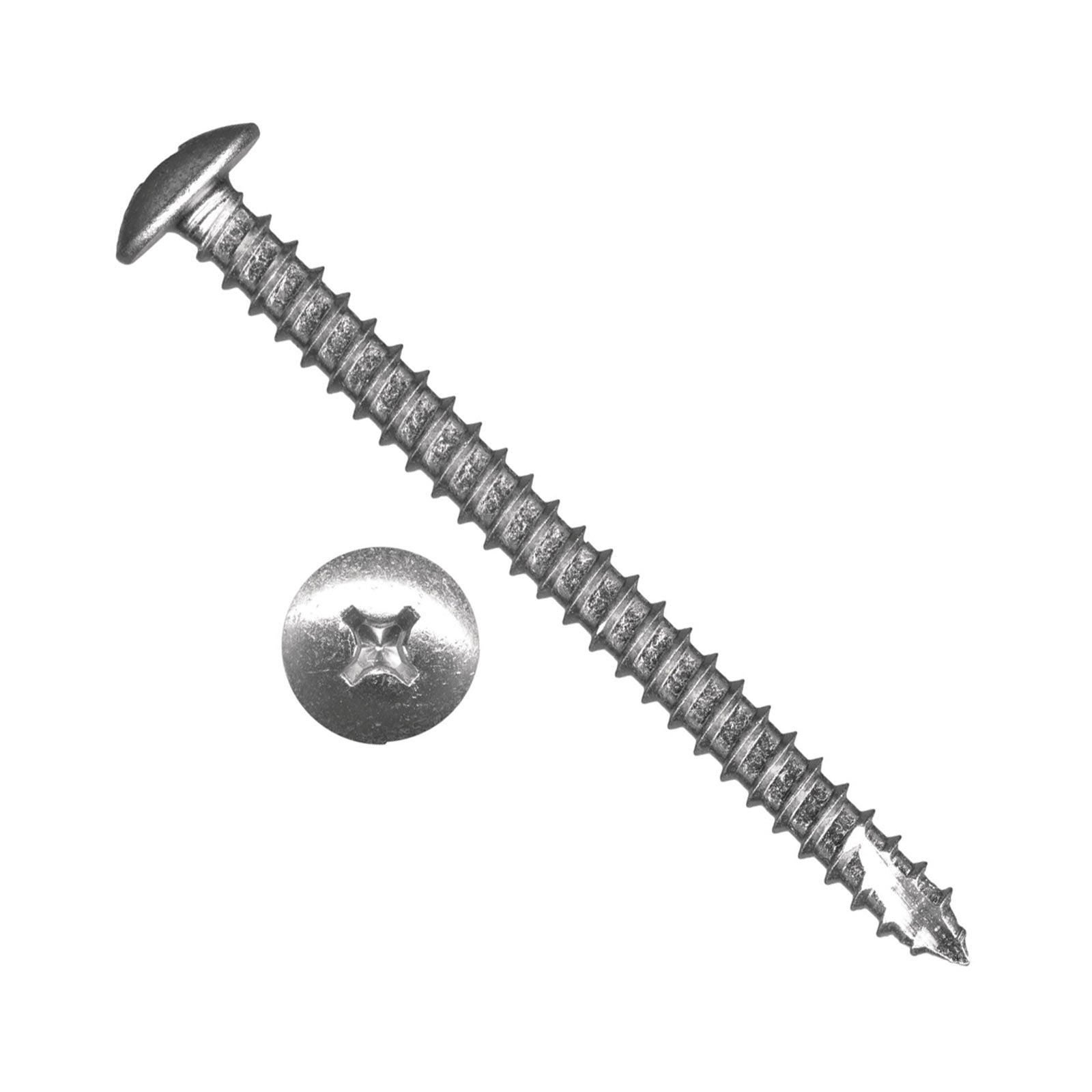 Hafele Phillips Truss Head Cabinet Installation Screws - Zinc Plated - Primary Image