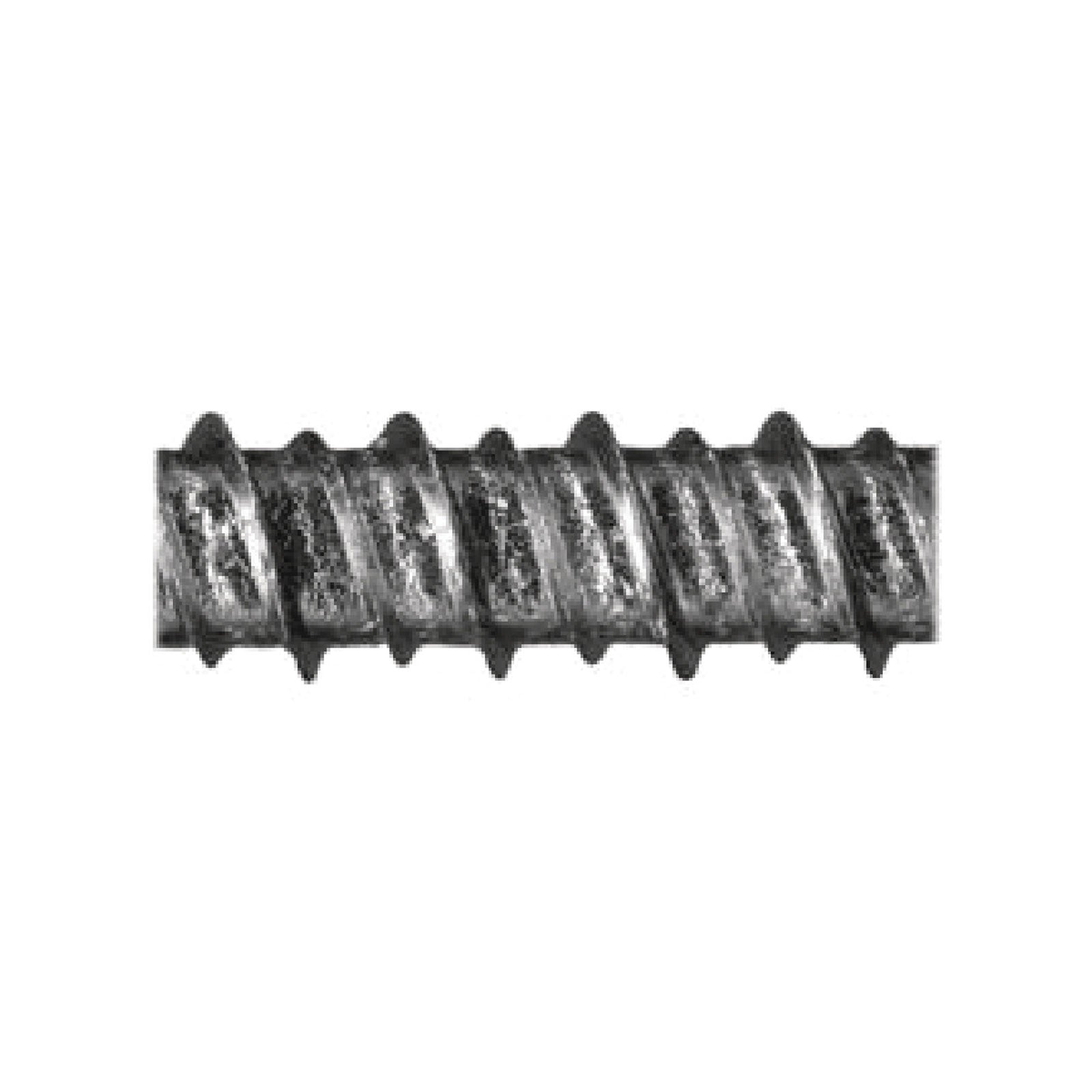 Hafele Phillips Round Washer Head Cabinet Installation Screws - Zinc Plated - Threading Close-Up