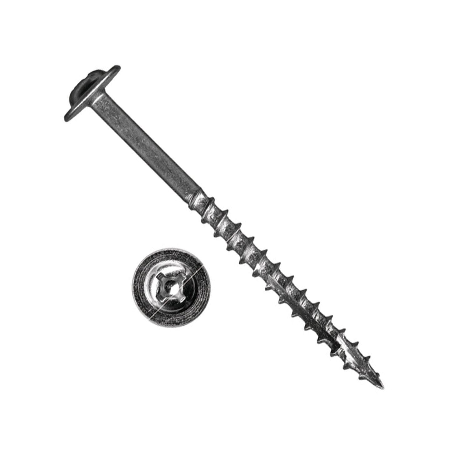 Hafele Square Drive Cabinet Installation Screws - Zinc Plated - Primary Image