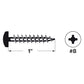 Spax Pan Head Screws - Zinc-Plated - Illustration