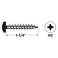 Spax Pan Head Screws - Zinc-Plated - Illustration