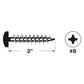 Spax Pan Head Screws - Zinc-Plated - Illustration