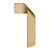 Hafele H2155 Cabinet Handle (Left) - Matte Gold