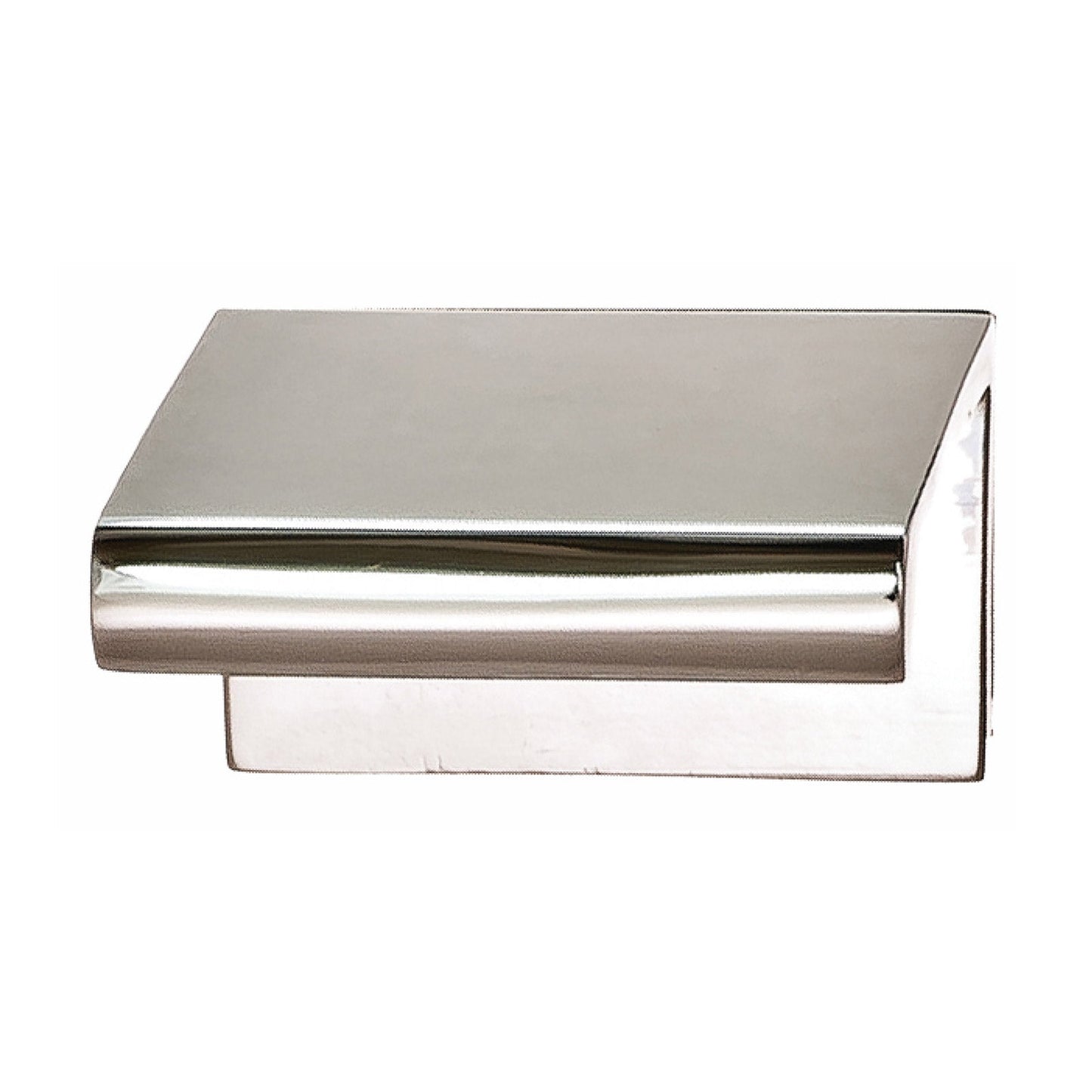 Hafele Tab Brass Cabinet Handle - Polished Chrome