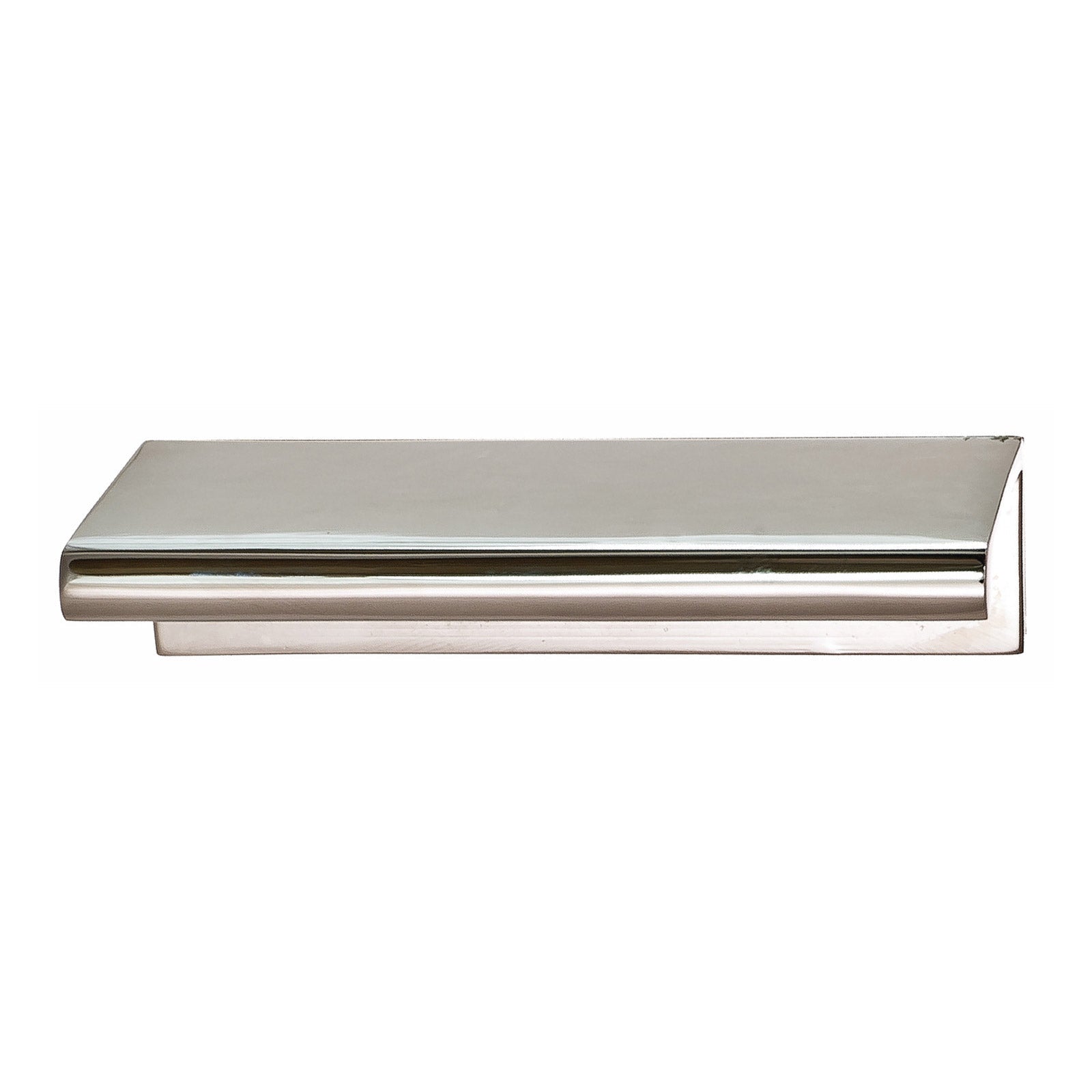 Hafele Tab Brass Cabinet Handle - Polished Chrome