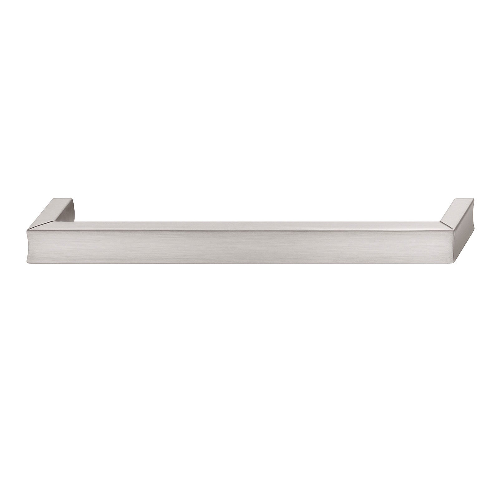 Hafele Bent Cabinet Handle - Satin/Brushed Nickel 