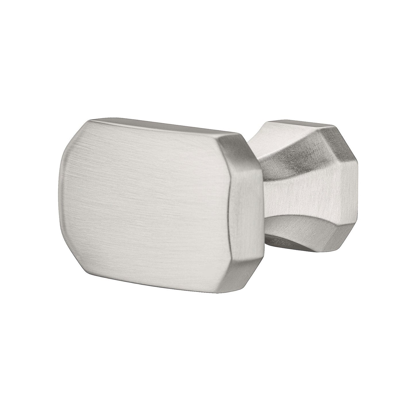 Hafele H2185 Cabinet Knob - Satin/Brushed Nickel - 1-7/16" x 1-1/4" (36x31mm)