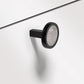 Hafele H2175 Cabinet Knob - Marble White/Matte Black - 1-1/4" x 1-1/8" (32x29mm)