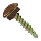 #10 x 1" Eclipse Woodbinder Metal Roofing Screw - Koko Brown