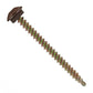 #10 x 2-1/2" Eclipse Woodbinder Metal Roofing Screw - Koko Brown