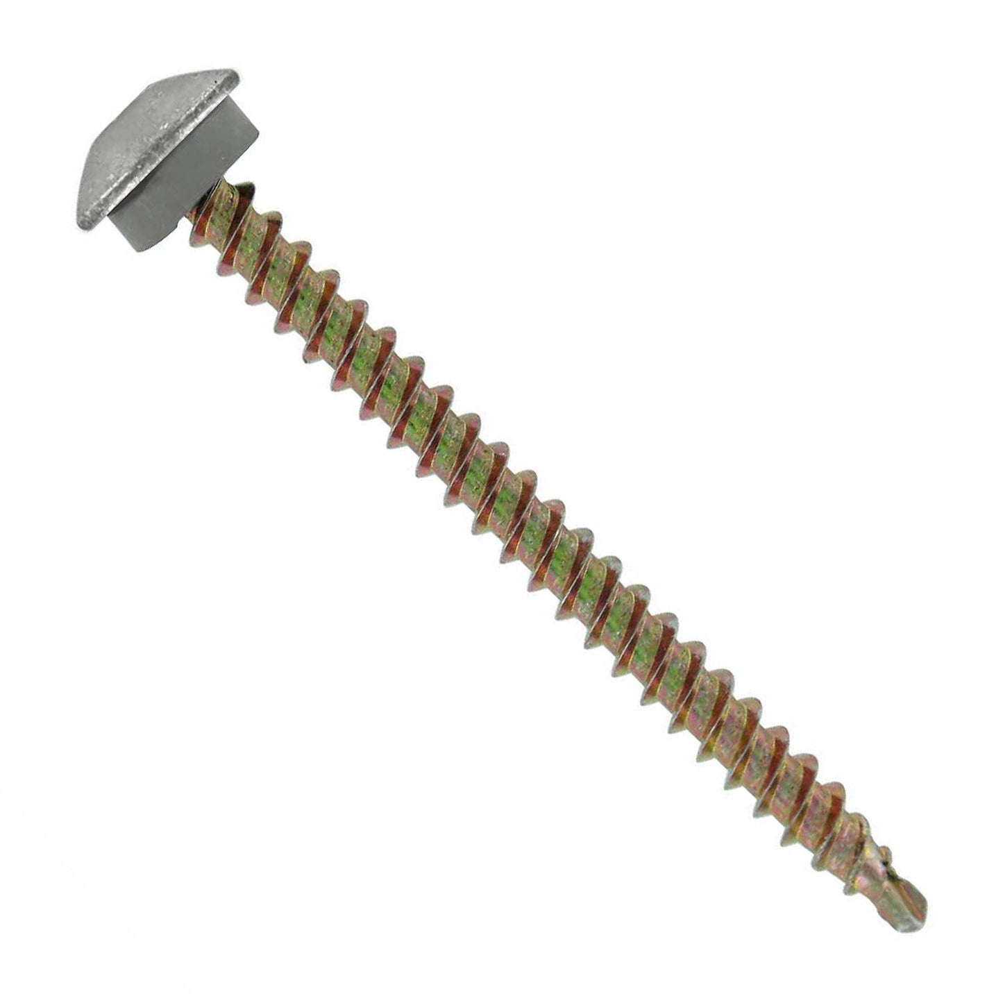 #10 x 2-1/2" Eclipse Woodbinder Metal Roofing Screw - Ash Gray