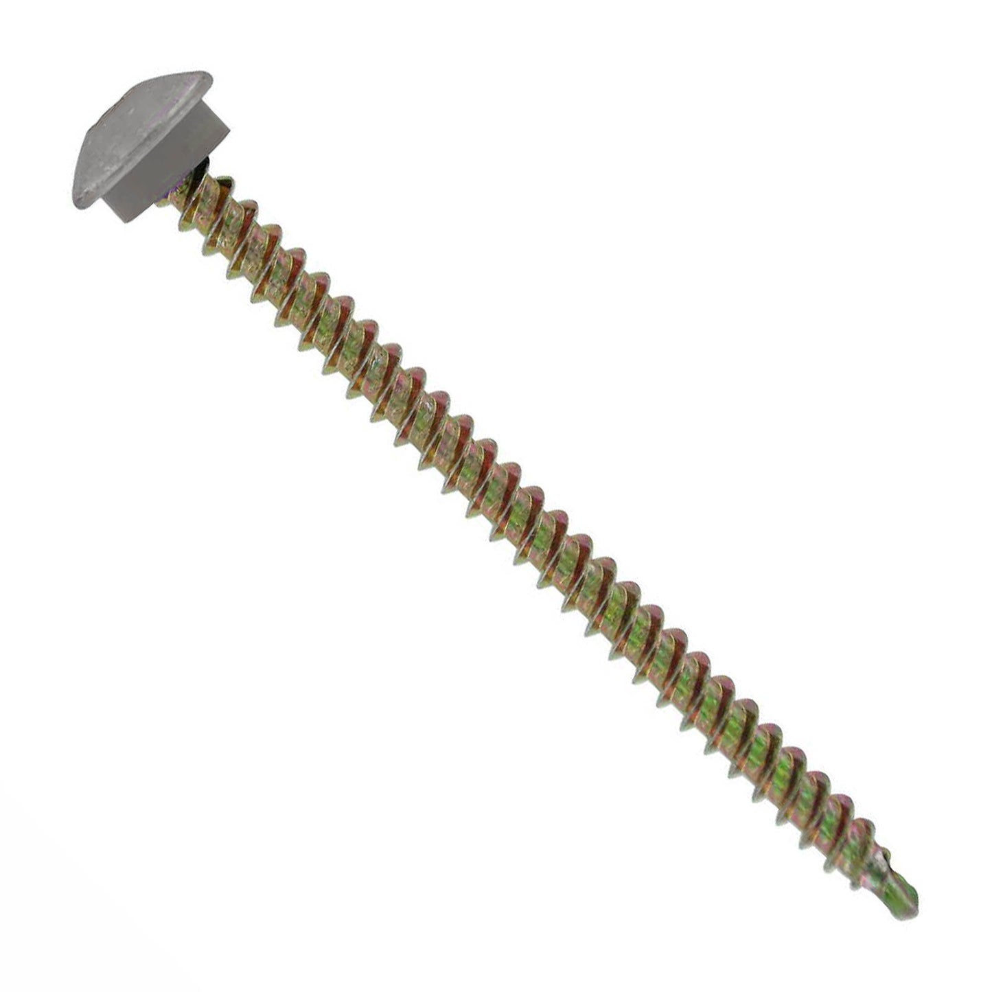 #10 x 3" Eclipse Woodbinder Metal Roofing Screw - Ash Gray