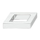 Hafele Nouveau Collection Cabinet Handle - Polished Chrome