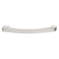 Hafele Nouveau Modern Collection Cabinet Handle - Satin/Brushed Nickel