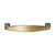 Hafele Keystone Cabinet Handle - Antique Satin/Brushed Brass