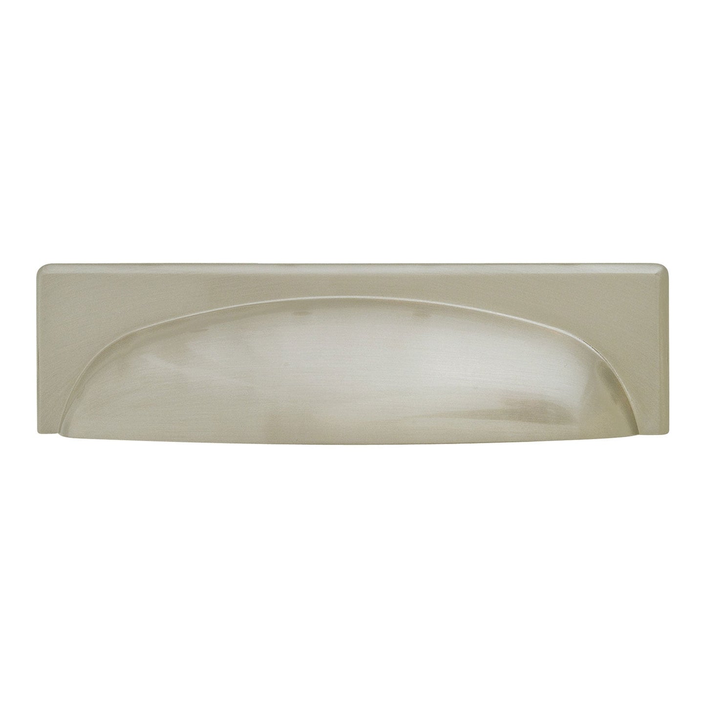 Hafele Georgia Cabinet Cup Handle - Satin/Brushed Nickel