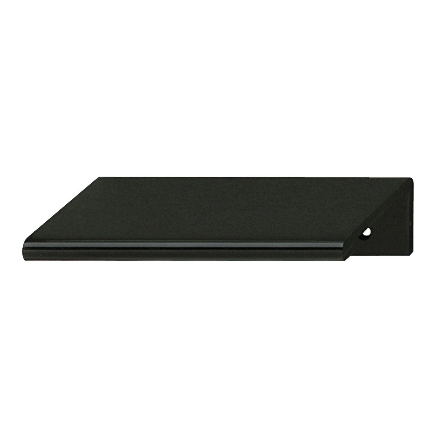 Hafele Tab Aluminum Cabinet Handle - Polished Black