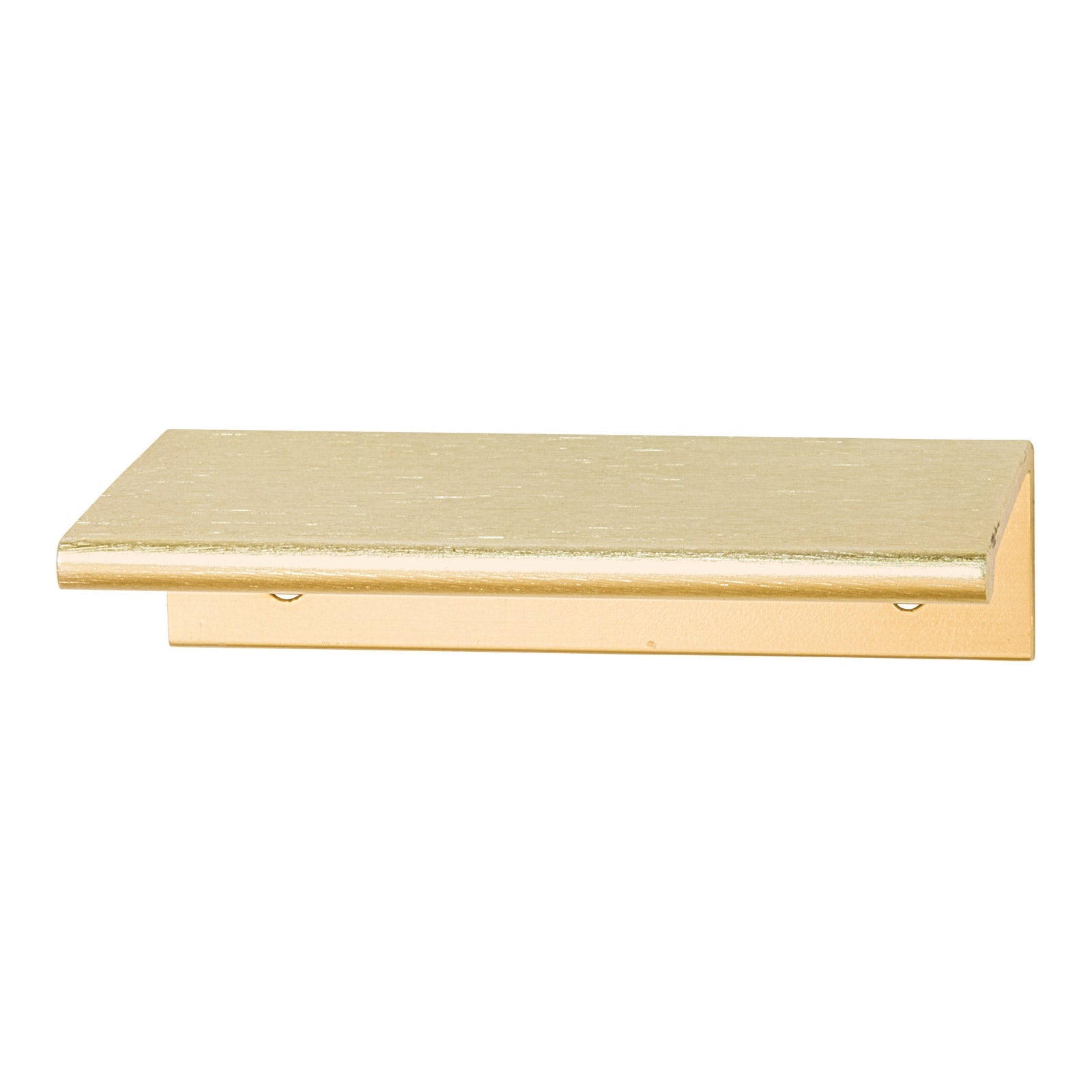 Hafele Tab Aluminum Cabinet Handle - Satin/Brushed Brass