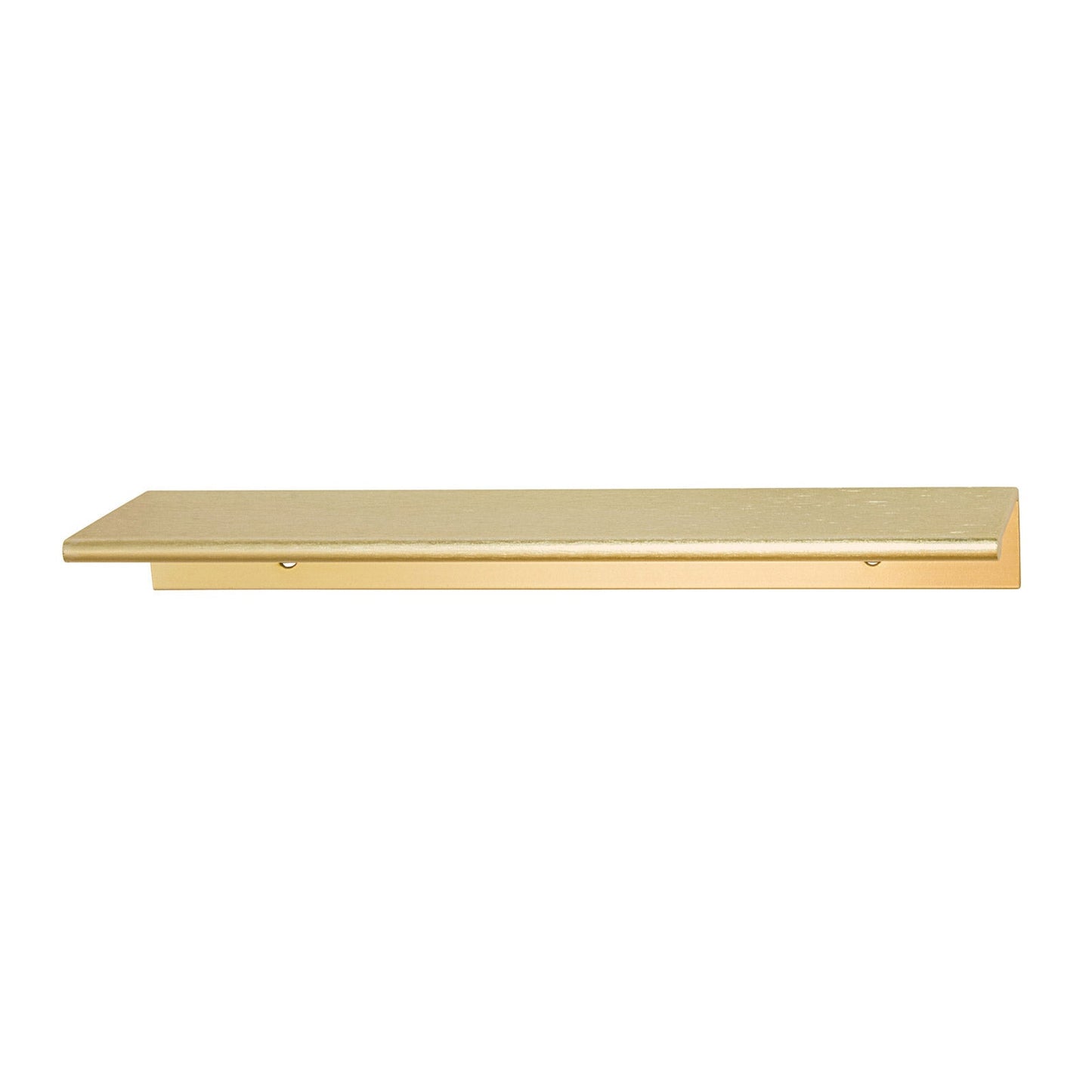 Hafele Tab Aluminum Cabinet Handle - Satin/Brushed Brass