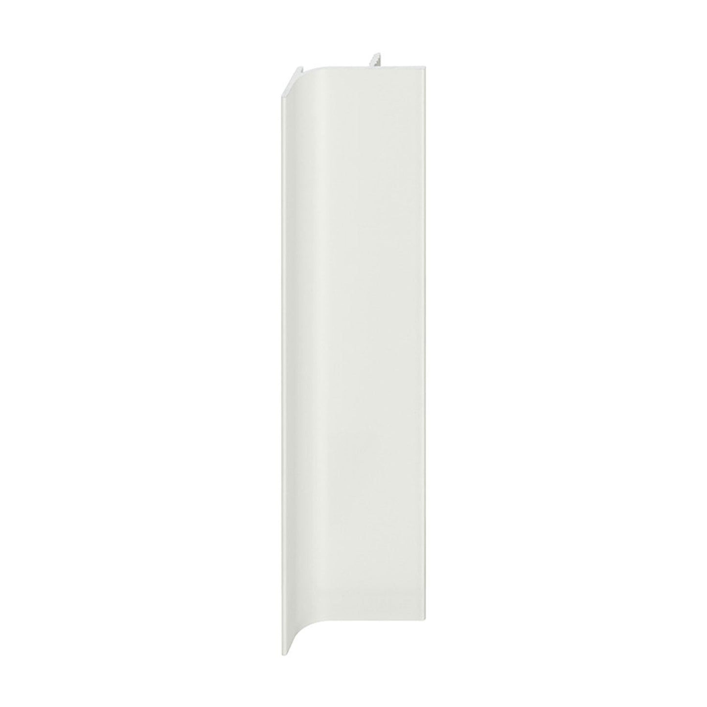 Hafele Passages Vertical L-Profile Cabinet Accessory - Glossy White