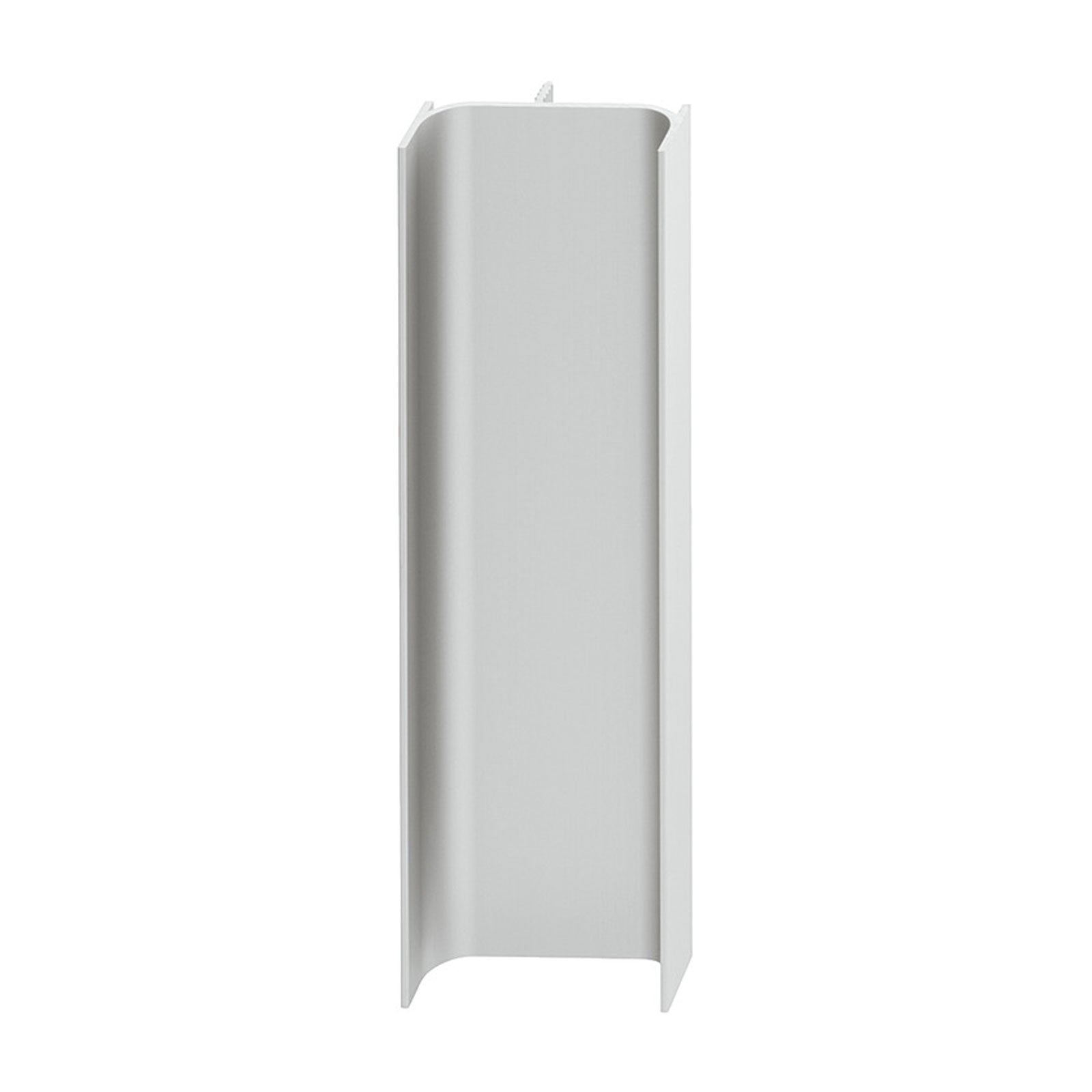 Hafele Passages Vertical C-Profile Cabinet Accessory - Matte Aluminum