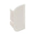 Hafele Passages C-Profile End Cap - Glossy White