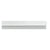 Hafele Passages Shelf Profile Cabinet Accessory - Matte Aluminum