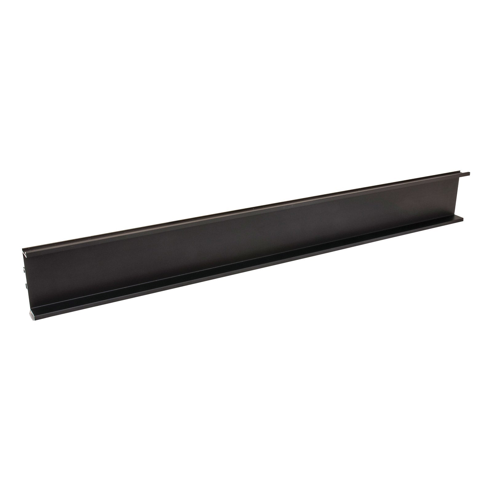 Hafele Venice Horizontal C-Profile Cabinet Accessory - Matte Black