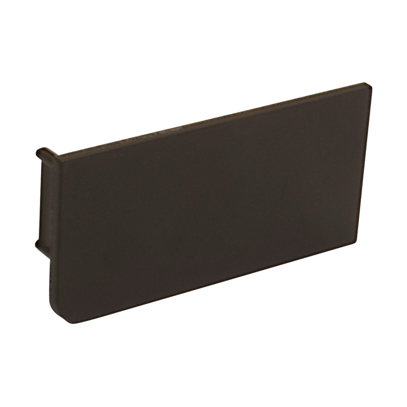 Hafele Venice Rectangle L-Cap (Left) - Dark Oil-Rubbed Bronze