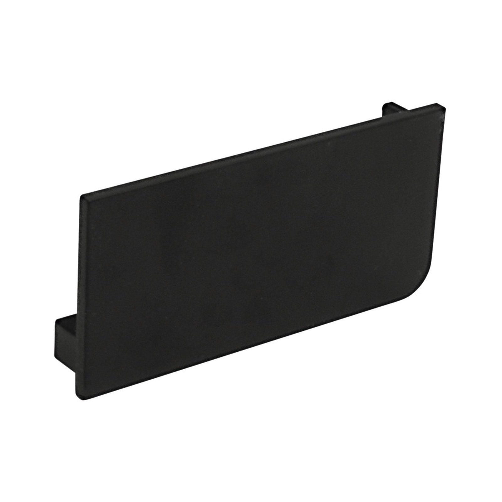 Hafele Venice Rectangle L-Cap (Right) - Matte Black