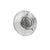 Hafele Amerock Glacio Cabinet Knob - Clear/Gold Champagne