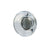 Hafele Amerock Glacio Cabinet Knob - Clear/Oil-Rubbed Bronze