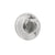 Hafele Amerock Glacio Cabinet Knob - Clear/Satin Nickel 