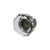 Hafele Amerock Traditional Classic Cabinet Knob - Clear/Satin Nickel