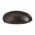 Hafele Amerock Ashby Cabinet Cup Handle - Oil-Rubbed Bronze