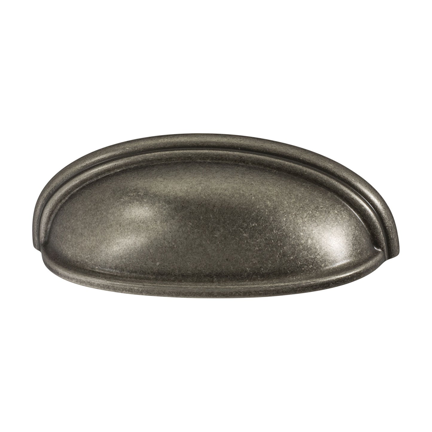 Hafele Amerock Ashby Cabinet Cup Handle - Weathered Nickel