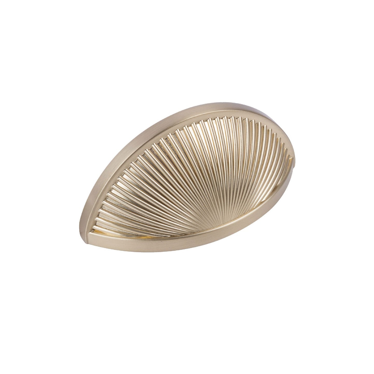 Hafele Amerock Sea Grass Cabinet Cup Handle - Gold Champagne