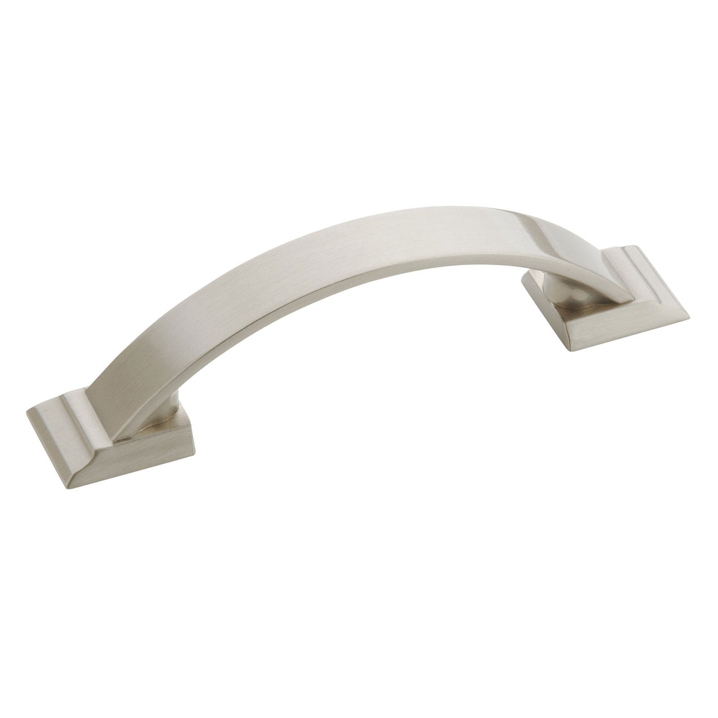 Hafele Amerock Candler Cabinet Handle - Satin Nickel 