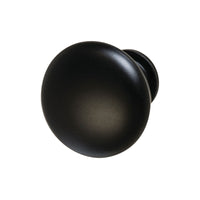 Hafele Amerock Allison Value Cabinet Knob - Matt Black