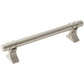 Hafele Amerock Davenport Cabinet Handle - Satin Nickel