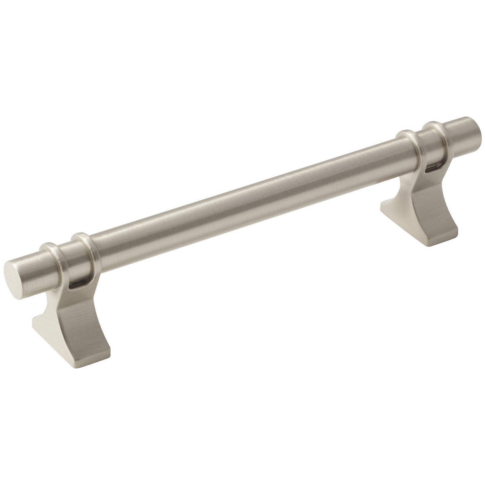 Hafele Amerock Davenport Cabinet Handle - Satin/Brushed Nickel - 5-1/16 ...