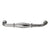 Hafele Amerock Granby Cabinet Handle - Polished Nickel