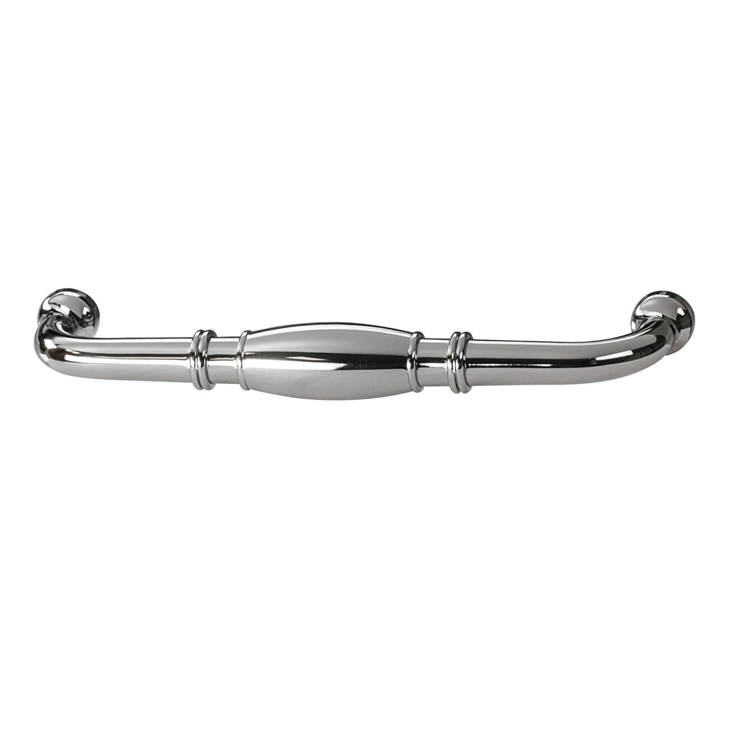 Hafele Amerock Granby Cabinet Handle - Polished Nickel 