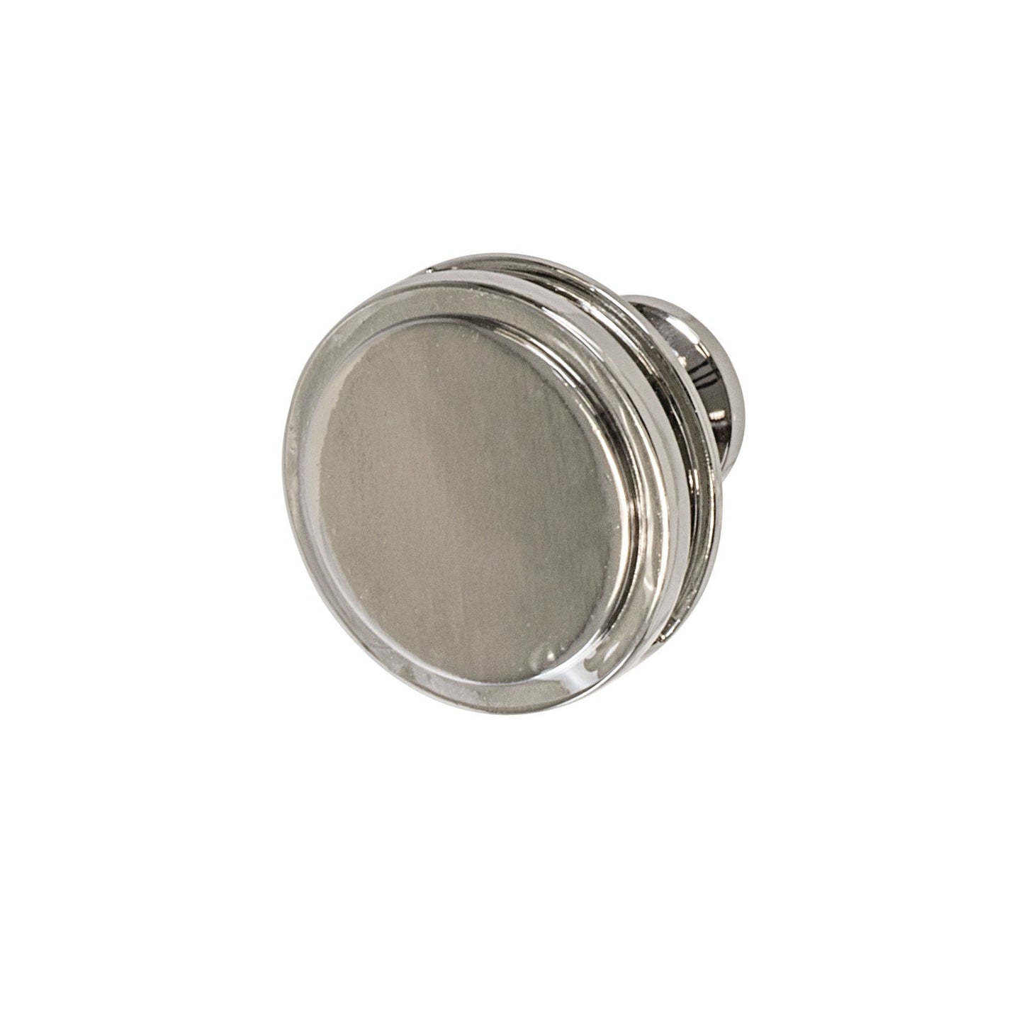 Hafele Amerock Oberon Cabinet Knob - Polished Nickel 